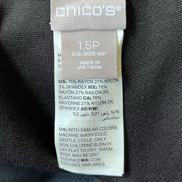 Chico’s  Ponte Pull on Pants - Picture 7 of 7